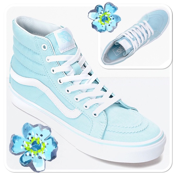 Vans Shoes - VANS SK8-HI Slim Crystal blue/true blue SZ W9 M7.5